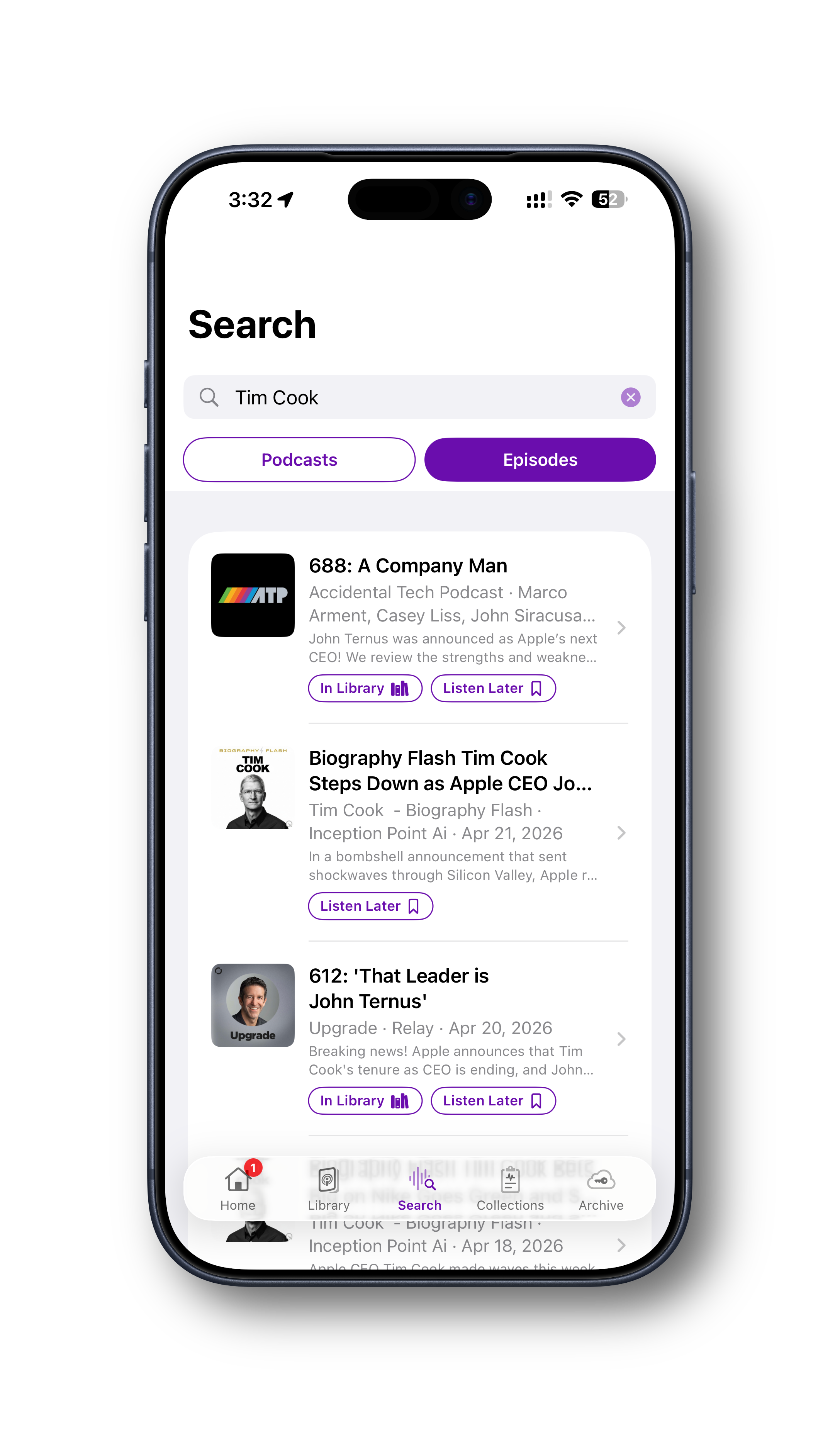 Search View